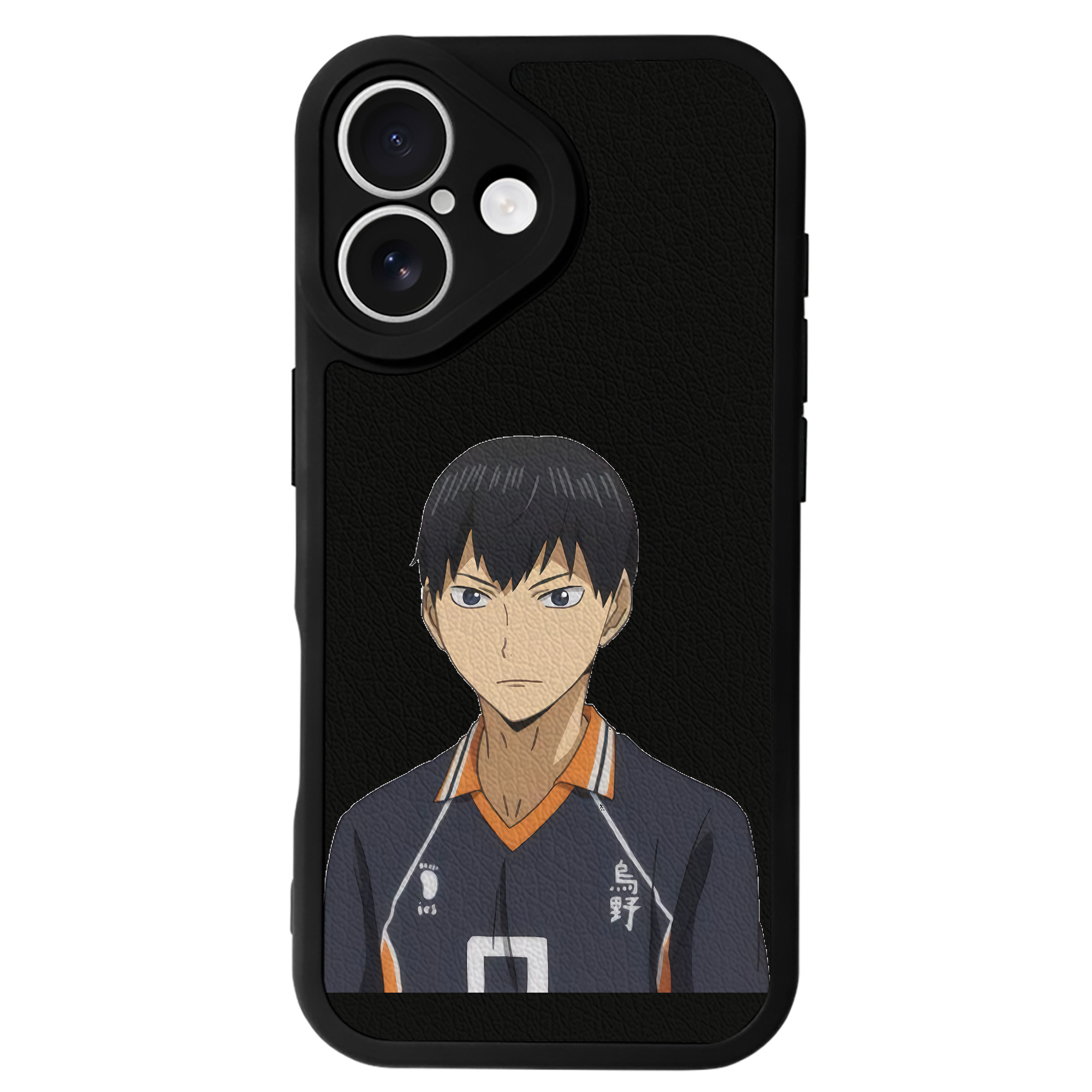 （画像用） ハイキュー!! Haikyu!! 【iPhone 16シリーズ対応】シリコンスマホケース（レザー調） 材質：シリコン